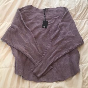 Beautiful Heather Lilac Sweater